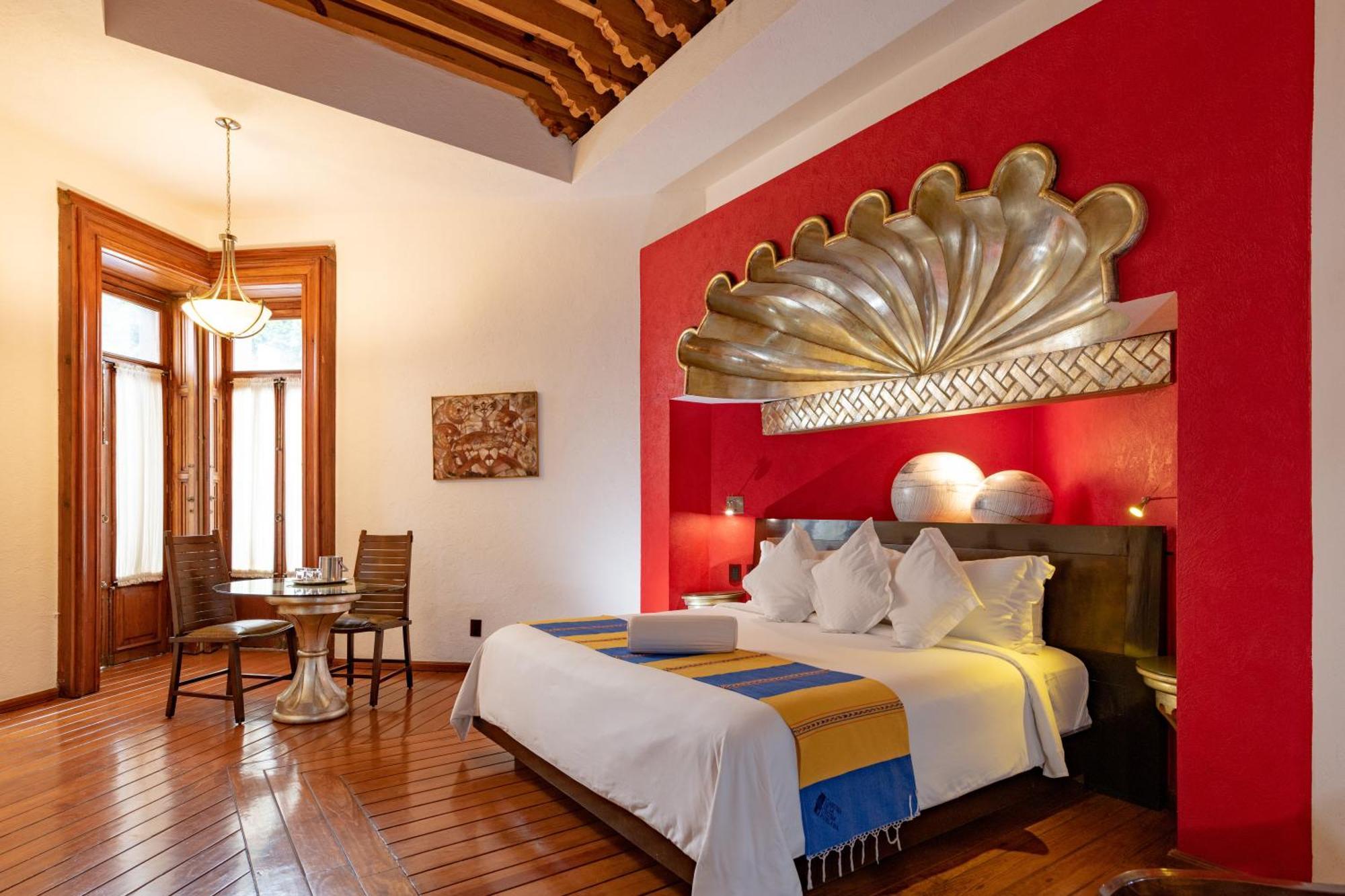 Hotel Boutique Casona De La China Poblana - Adults Only ปวยบลา ภายนอก รูปภาพ