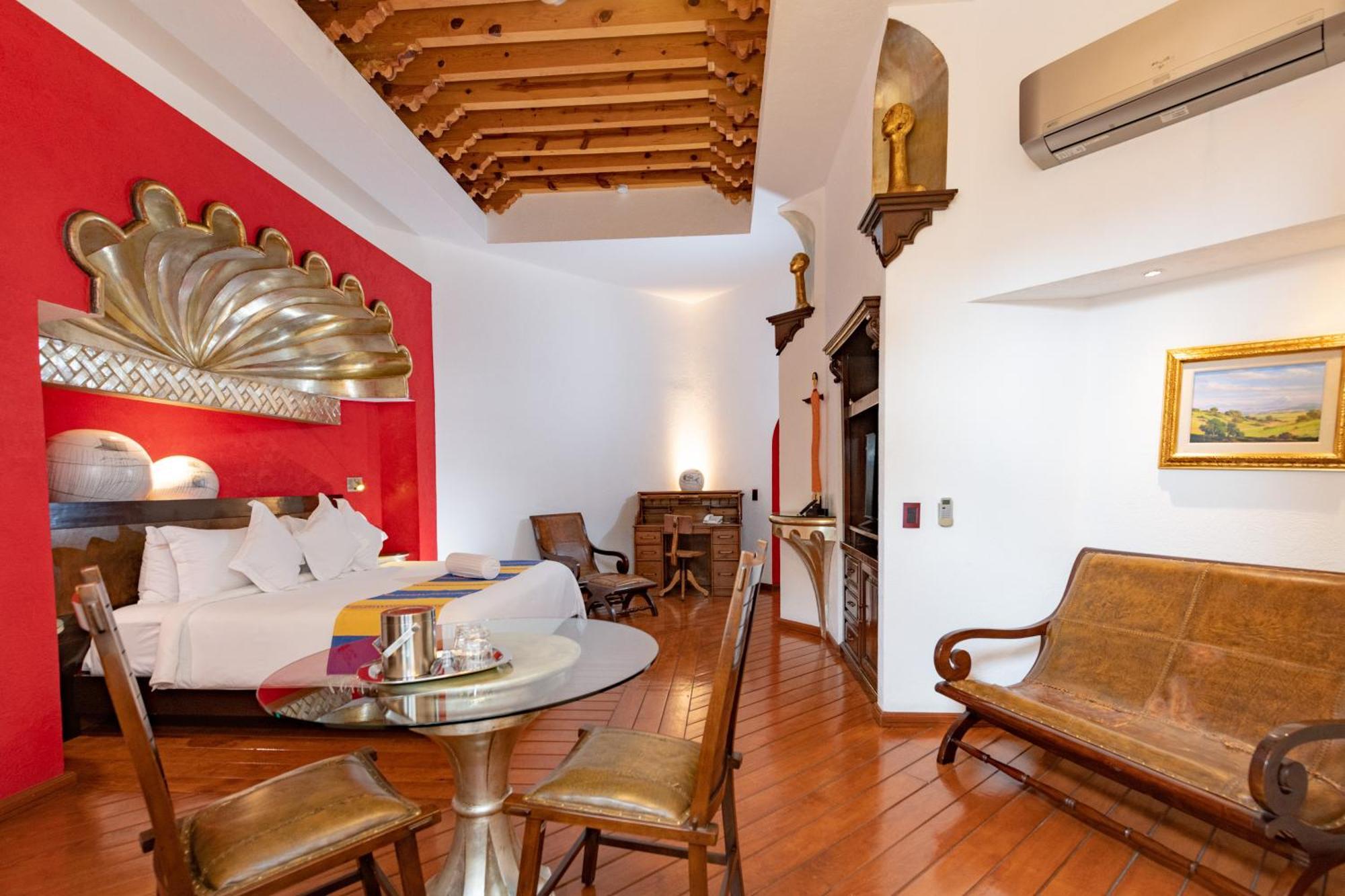 Hotel Boutique Casona De La China Poblana - Adults Only ปวยบลา ภายนอก รูปภาพ