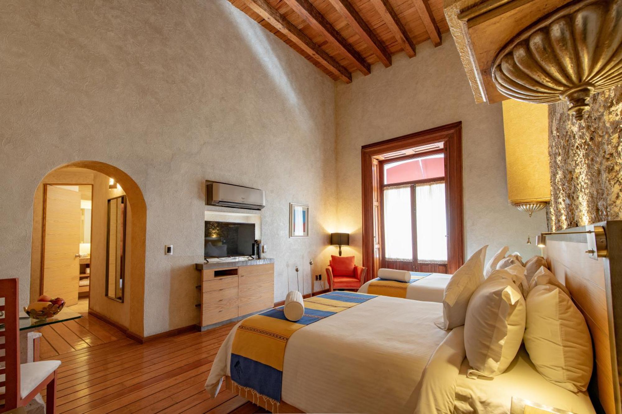 Hotel Boutique Casona De La China Poblana - Adults Only ปวยบลา ภายนอก รูปภาพ