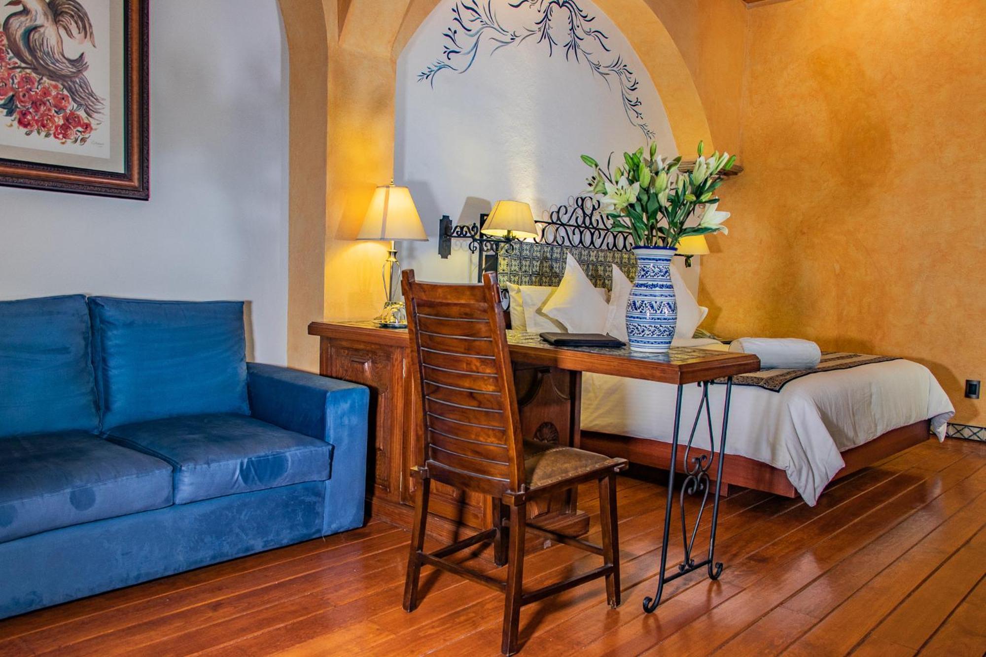 Hotel Boutique Casona De La China Poblana - Adults Only ปวยบลา ภายนอก รูปภาพ