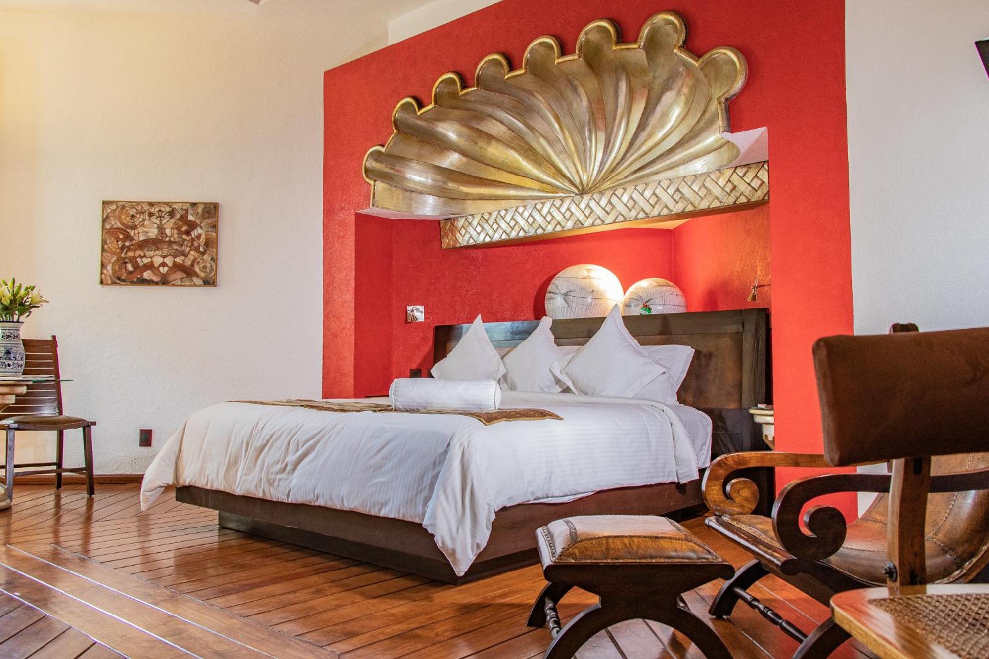 Hotel Boutique Casona De La China Poblana - Adults Only ปวยบลา ภายนอก รูปภาพ