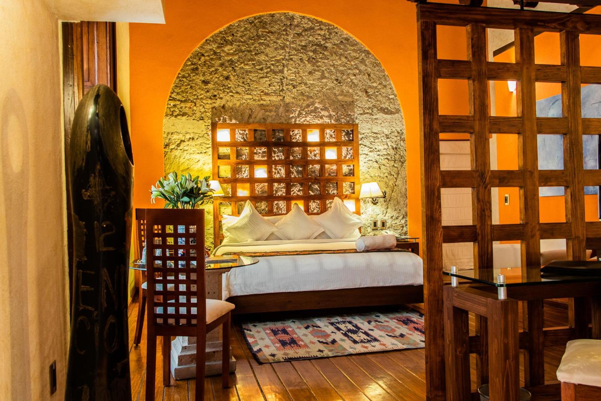 Hotel Boutique Casona De La China Poblana - Adults Only ปวยบลา ภายนอก รูปภาพ