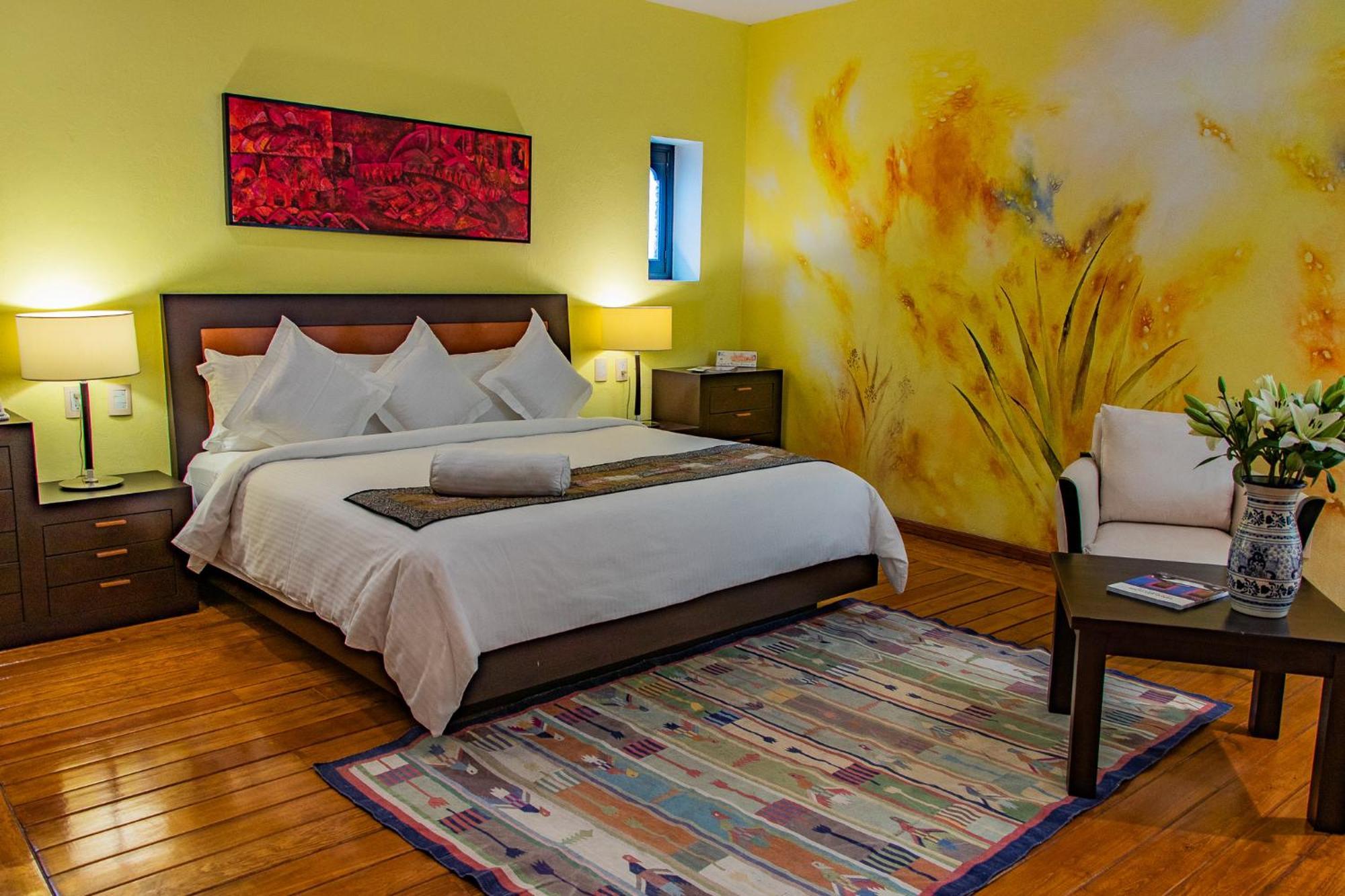Hotel Boutique Casona De La China Poblana - Adults Only ปวยบลา ภายนอก รูปภาพ